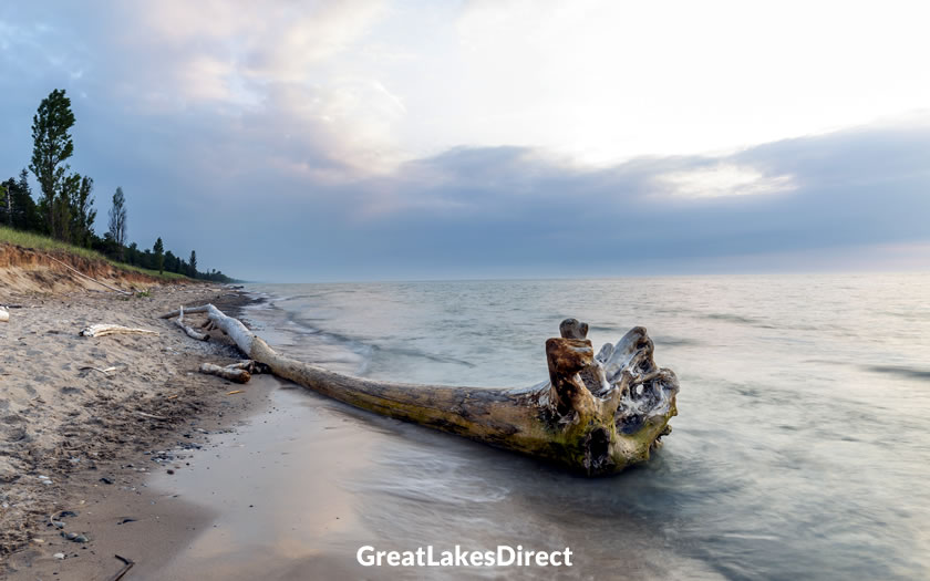 
The shoreline at Pinery Park near Grand Bend