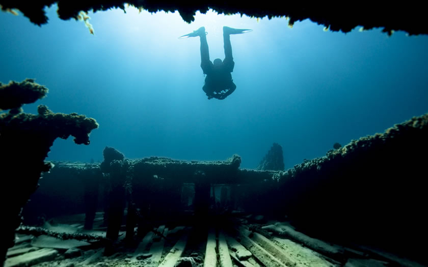 Wreck Of DM Wilson in Thunder Bay Marine Sanctuary