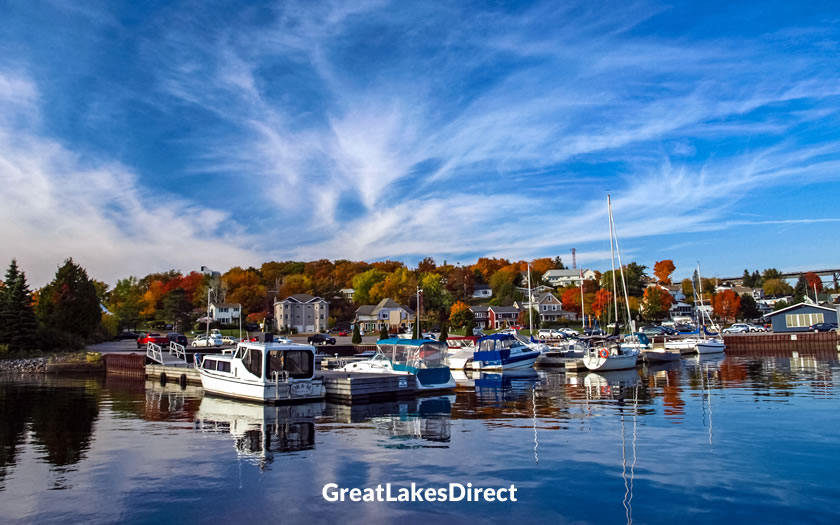 Tobermory harbour, Ontario