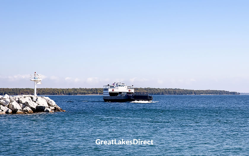 Car ferry to Washington Island