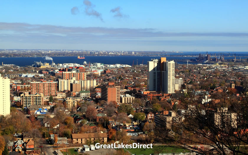 View over Hamilton, Ontario